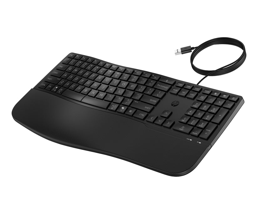 EAN 0197498232720 - HP 485 Comfort Wired Keyboard teclado Oficina USB Negro imagen 8