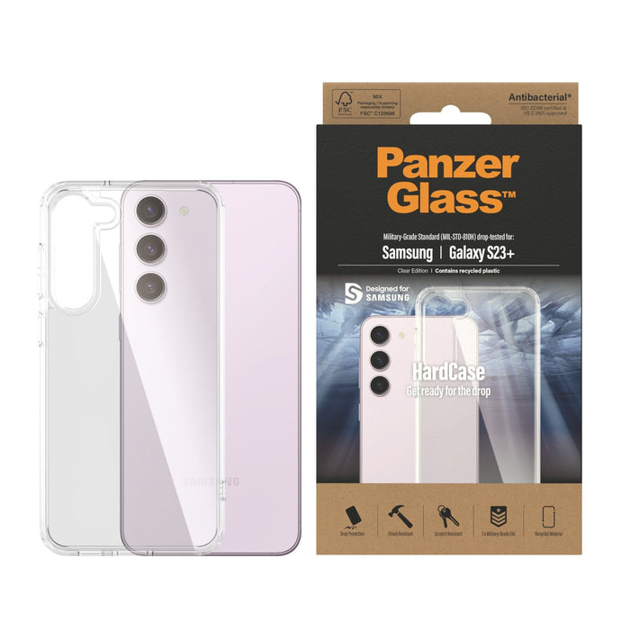 Panzerglass® Hardcase Funda Protectora Para Samsung Galaxy S23+ (Trasnparent)