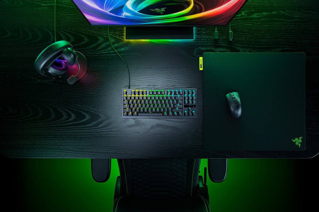 EAN 8886419349990 - Razer Huntsman V3 Tenkeyless 8KHz teclado Juego USB QWERTY Inglés Negro imagen 5