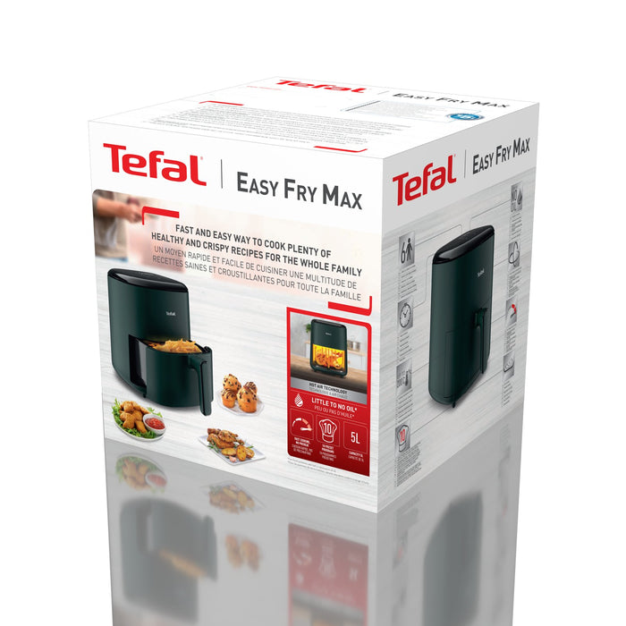 EAN 3045387291082 - Tefal Easy Fry Max EY2453 Sencillo 5 L Independiente 1500 W Freidora de aire caliente Verde imagen 11