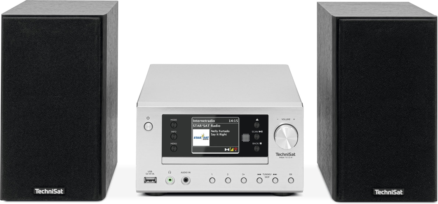 Technisat Viola 710 Cd Ir Schwarz