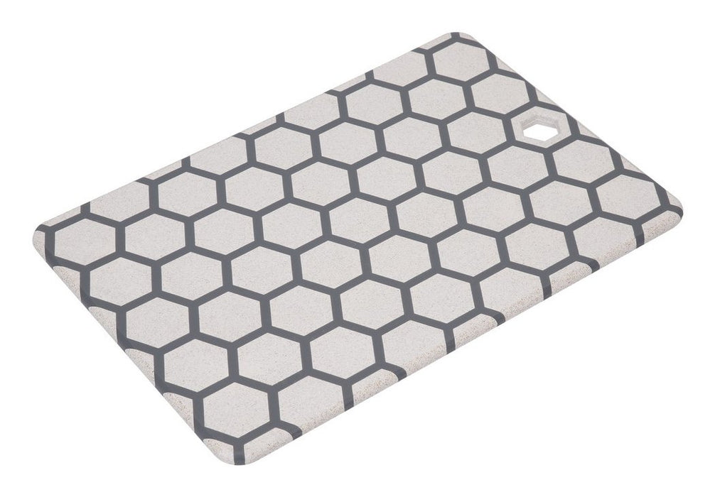 EAN 4260403577653 - Resto Kitchenware 95401 tabla de cocina para cortar Rectangular Plástico Gris, Blanco imagen 3
