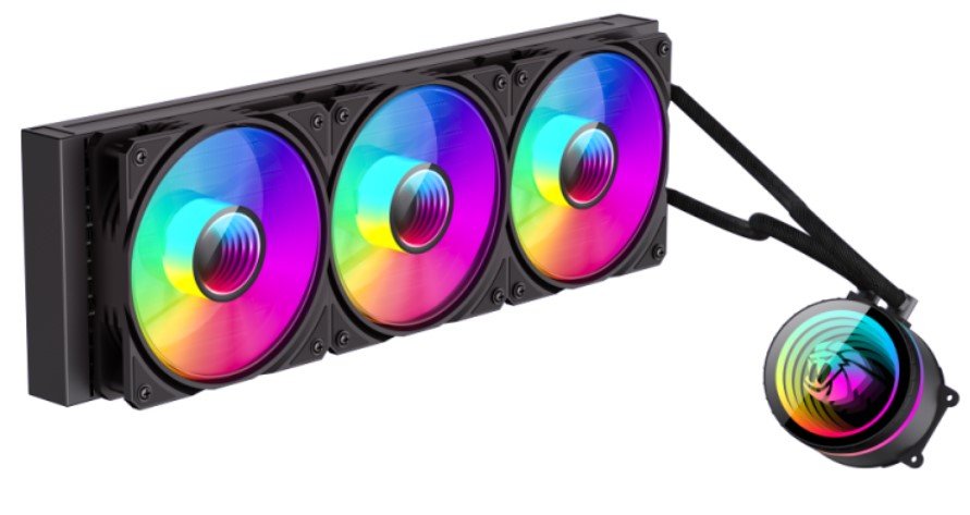 Gamemax  Cpu Liquid Cooler  Iceburg 360 Infinity  Black