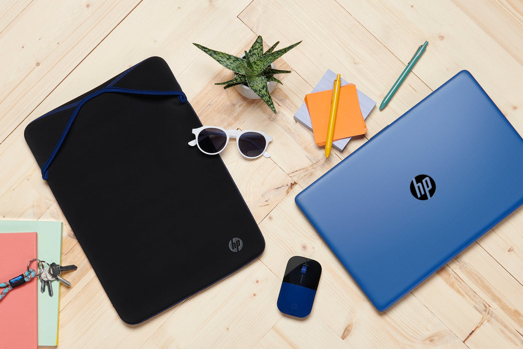 EAN 0195161357558 - HP Protective Reversible 15.6 Black/Blue Laptop Sleeve 39,6 cm (15.6") Negro, Azul imagen 3