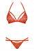 EAN 5901688216675 - Obsessive 838-SET-3 S/M conjunto de ropa interior y bodi Conjunto de lencería Rojo Poliamida imagen 1