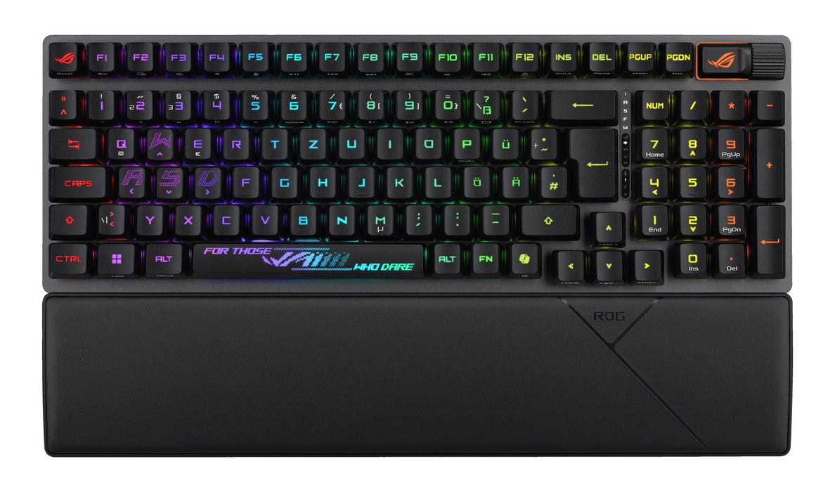 Asus Gaming Keyboard Fr-Layout Rog Strix Scope Ii 96 Rx Wireless