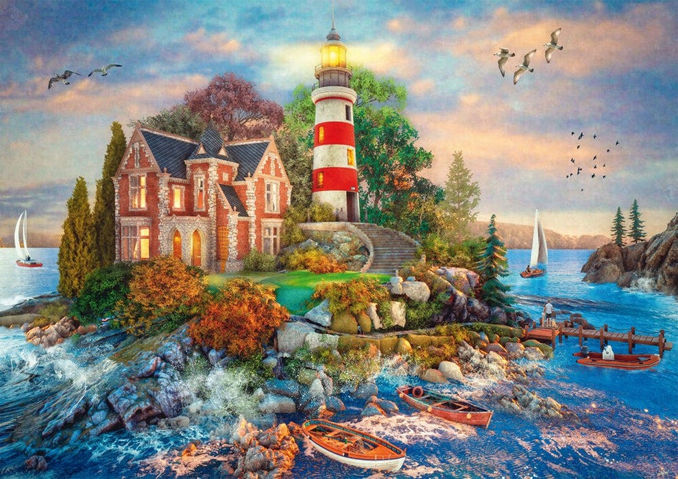 Schmidt Spiele Faro Sobre La Roca, Puzzle 500 Piezas 59716