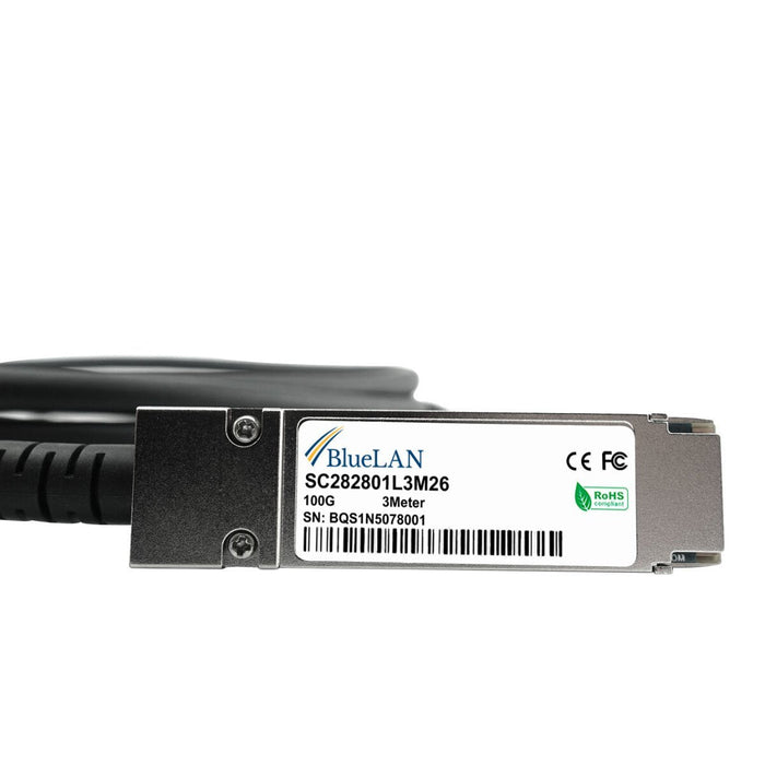 Blueoptics 100gb 1m Qsfp28 100gbase-Cr4 Dac( Dac-Q28-100g-1m)