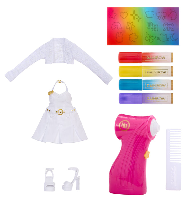EAN 35051543367 - Rainbow High Air Brush & Create Fashion Dolls - Grey Eyes imagen 3