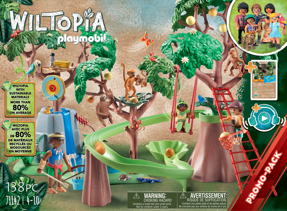 Playmobil Wiltopia Parque Infantil Jungla Tropical