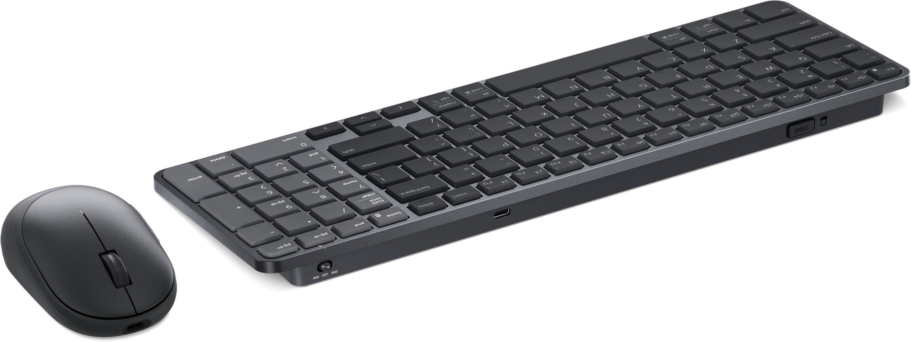 Dell Km746 - Pack Teclado + Ratón Inalámbrico Negro Français (Azerty) Rechargeable