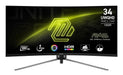 EAN 4711377140799 - MSI MAG 345CQR pantalla para PC 86,4 cm (34") 3440 x 1440 Pixeles UltraWide Dual Quad HD Negro imagen 1