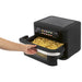 EAN 4006160013139 - ProfiCook PC-FR 1313 H Doble 10 L Independiente 2400 W Freidora de aire caliente Negro, Acero inoxidable imagen 3