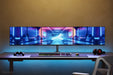 EAN 8717371446406 - Neomounts FPMA-D550D3BLACK soporte para monitor 68,6 cm (27") Escritorio Negro imagen 8
