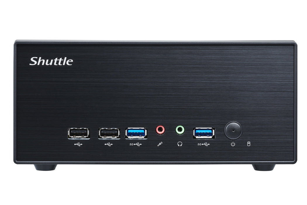 EAN 887993006796 - Shuttle XPС slim XH610G2 PC/estación de trabajo barebone Escritorio Negro Intel H610 LGA 1700 imagen 1
