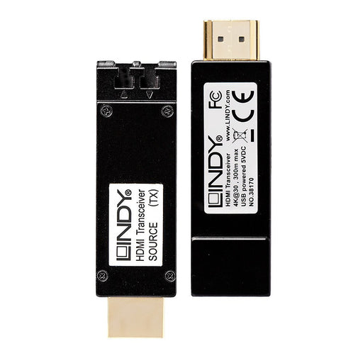 EAN 4002888381703 - Lindy 38170 extensor audio/video Transmisor y receptor de señales AV Negro imagen 2