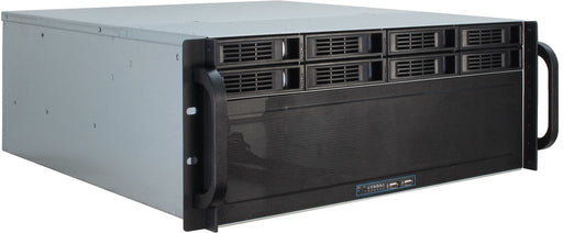 EAN 4260133128620 - Inter-Tech 4U-4408 Estante Negro, Plata imagen 1