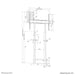 EAN 8717371449735 - Neomounts WL55-875BL1 soporte para TV 2,54 m (100") Negro imagen 20