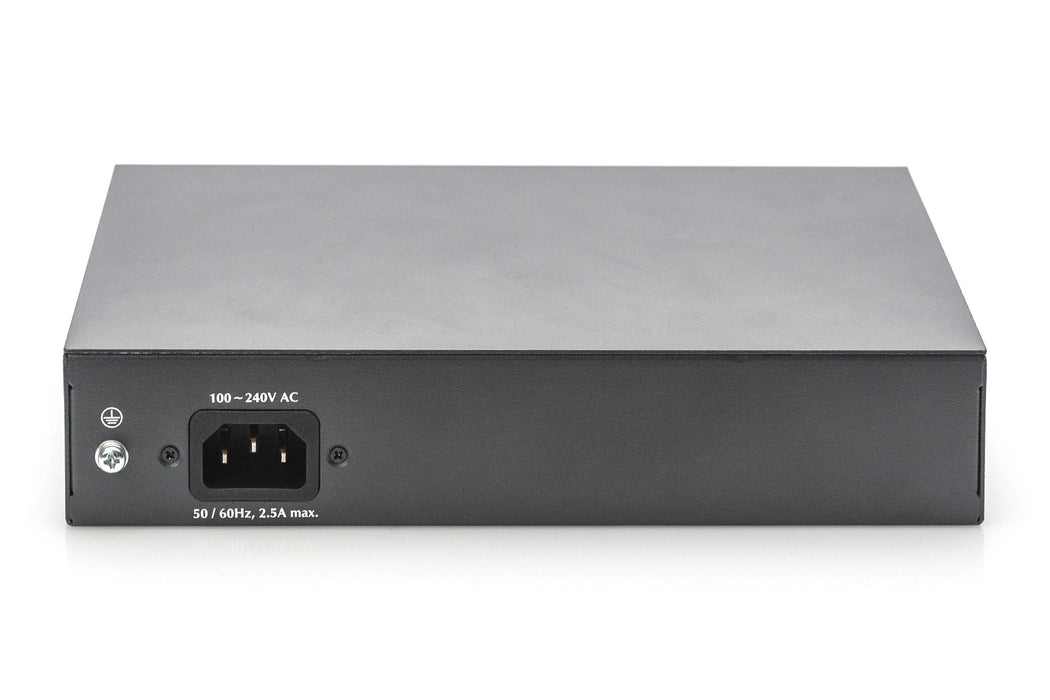 EAN 4016032467380 - Digitus DN-95140 switch No administrado Gigabit Ethernet (10/100/1000) Energía sobre Ethernet (PoE) Negro imagen 4