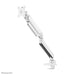 EAN 8717371447823 - Neomounts NM-D775WHITEPLUS soporte para monitor 124,5 cm (49") Escritorio Blanco imagen 11