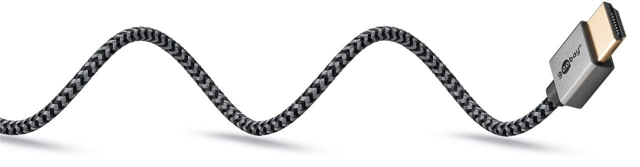 Cable Goobay 75753 Hdmi 2 M Hdmi Tipo A (Estándar) Gris