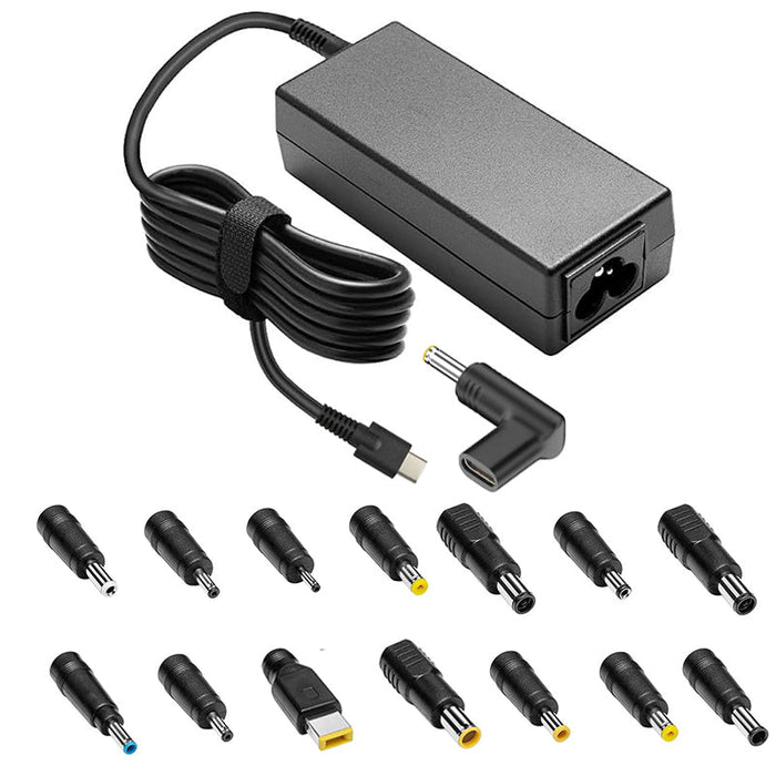Cargador Usb-C Multipuntas 90w 20v 4,25a Compatible Con  Lenovo, Asus, Acer, Hp Y Dell