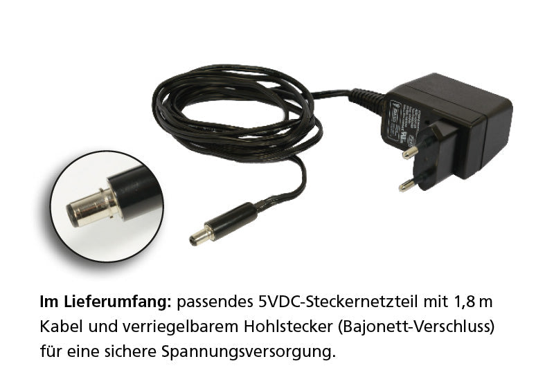 Alldaq Adq-Usb 3.0-Iso-With Power Supply Unit (Us) / - Us Variante -Usb 3.0 Superspeed-Isolator Bis 1kv, Inkl. Passendem 5v-Meckernetzteil Us Variant