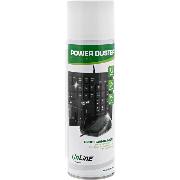 Inline Power De-Duster Spray De Limpieza De Alta Presión Para Pc / Servidor 400ml
