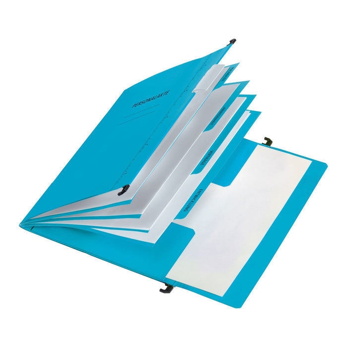 EAN 4013951012417 - Pagna 44105-02 archivador colgante Cartón A4 Azul 10 pieza(s) imagen 2
