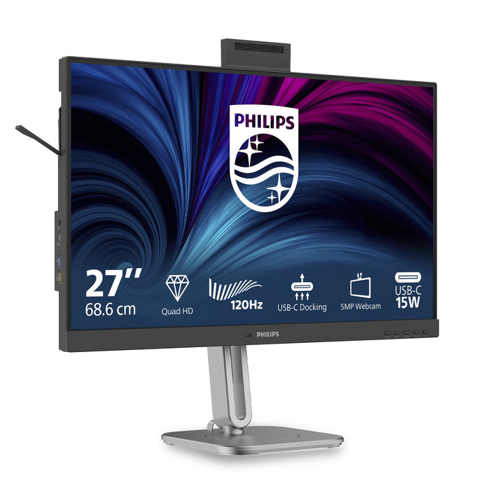 EAN 8721038007282 - Philips 4000 series 27B2U4601H/00 pantalla para PC 68,6 cm (27") 2560 x 1440 Pixeles Quad HD LCD Negro imagen 4