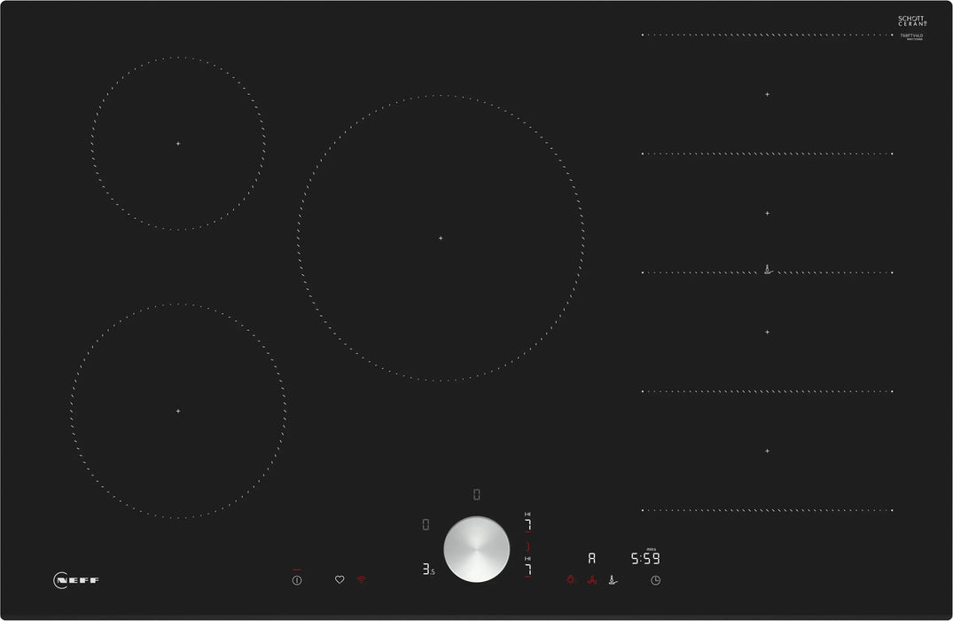 EAN 4242004269847 - Neff T68FTV4L0 hobs Negro Integrado 80.2 cm Cerámico 5 zona(s) imagen 1