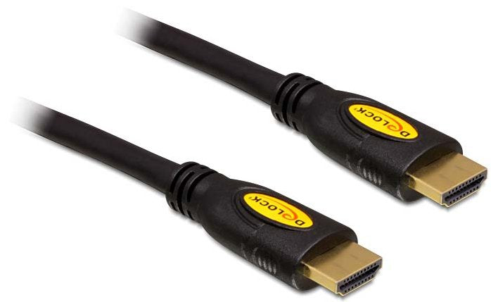 Delock Cable High Speed Hdmi Mit Ethernet - Hdmi-A Stecker > Hdmi-A Stecker 4k 0.5 M