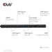 EAN 8719214473389 - CLUB3D CSV-2550 base para portátil y replicador de puertos Alámbrico USB Tipo C Negro imagen 6