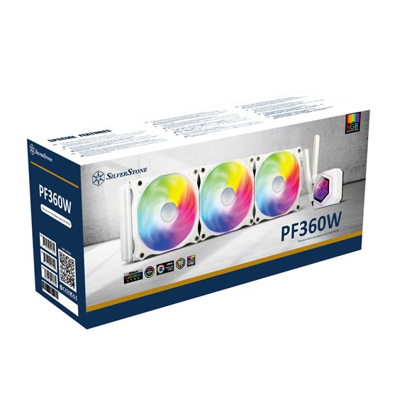 Refrigeración Por Agua Silverstone Sst-Pf360w-Argb-V2 360 Mm