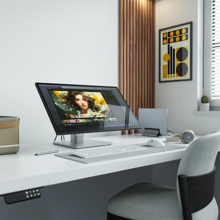 Monitor  Alogic Tft 27" Clarity Touch 4k, Webcam, 65w Pd, Fold-Stand