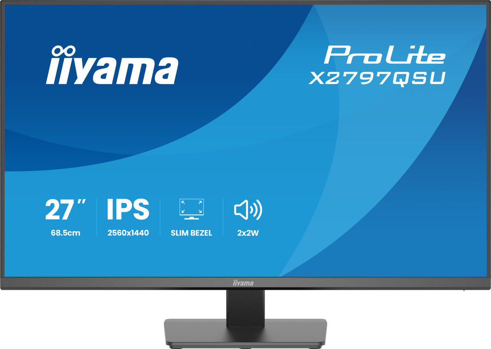 EAN 4948570126880 - iiyama ProLite X2797QSU-B1 pantalla para PC 68,6 cm (27") 2560 x 1440 Pixeles Quad HD LED Negro imagen 3
