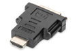 EAN 4016032296195 - Digitus AK-330505-000-S cambiador de género para cable HDMI Type A (Standard) DVI-I, (24+5) Negro imagen 2