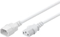 EAN 4040849975851 - Goobay 97585 cable de transmisión Blanco 3 m C14 acoplador C13 acoplador imagen 2