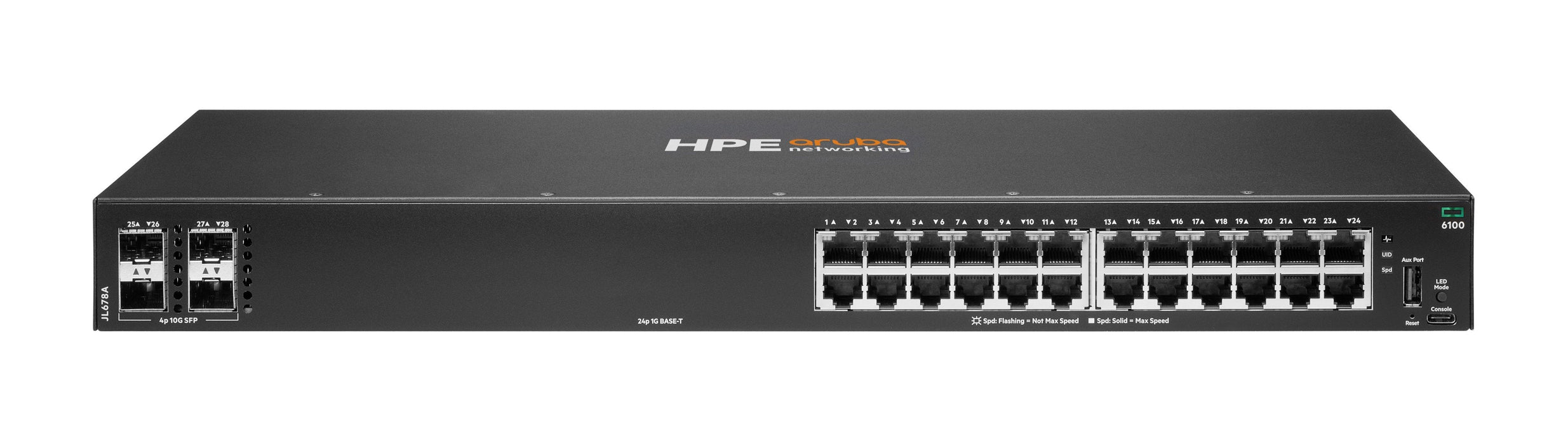Aruba 6100 24g Class4 Poe 4sfp+ 370w Switch No Loc