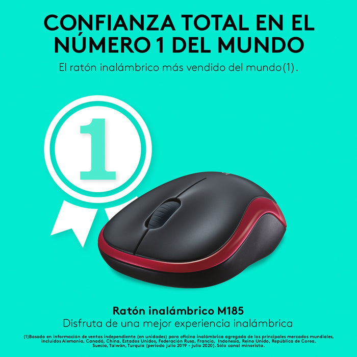 EAN 5099206028869 - Logitech 910-002240 ratón Oficina Ambidextro RF inalámbrico Óptico 1000 DPI imagen 14