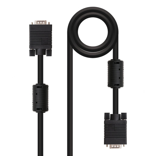 EAN 8433281002029 - Nanocable 10.15.0115 cable VGA VGA (D-Sub) Negro imagen 1