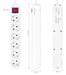 EAN 8433281010185 - Nanocable 10.37.0006 base múltiple 1,4 m 6 salidas AC Interior Blanco imagen 3