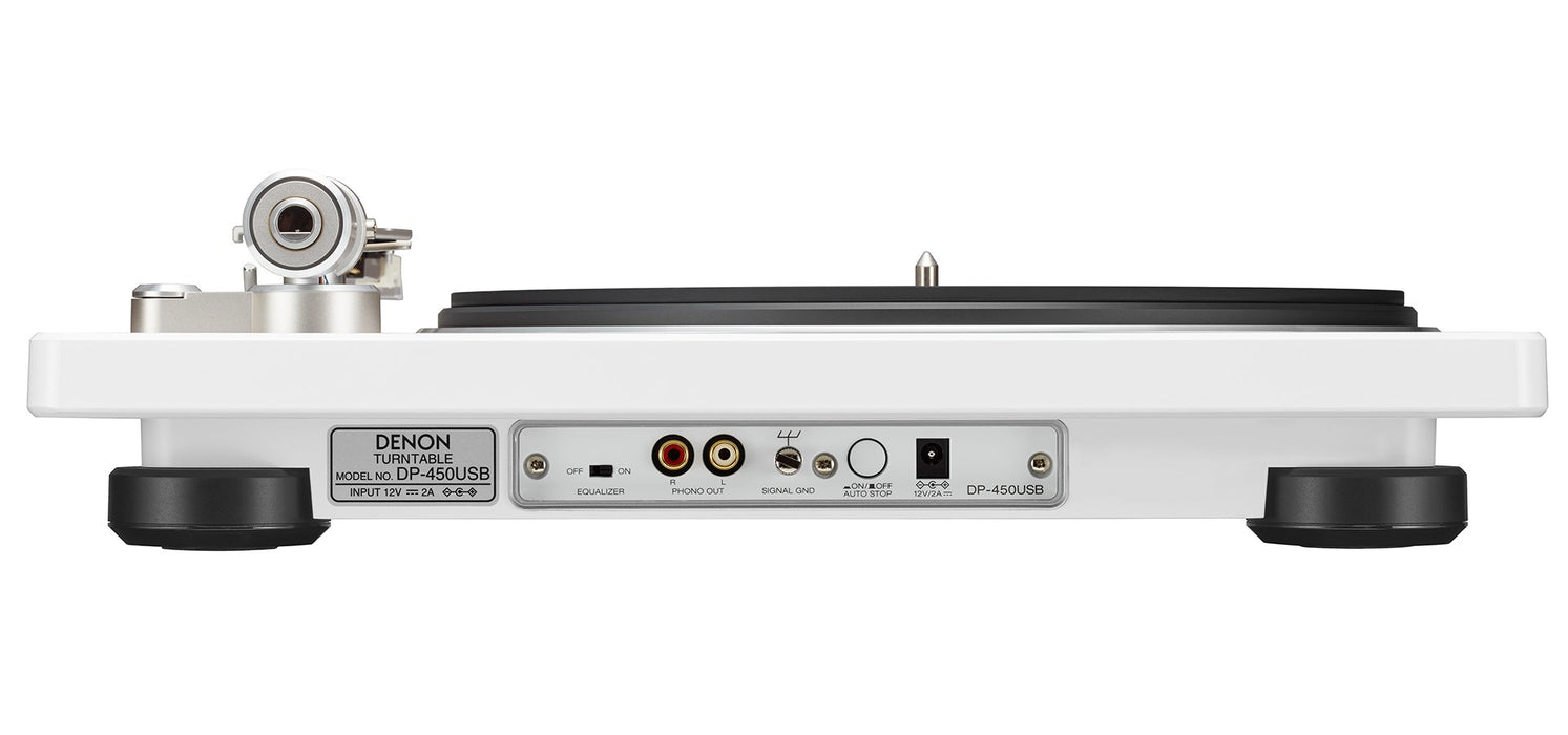 EAN 4951035067796 - Denon DP-450USB Tocadiscos de tracción por correa Blanco Manual imagen 2