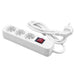 EAN 4260283117390 - MediaRange MRCS205 base múltiple 1,4 m 3 salidas AC Blanco imagen 1