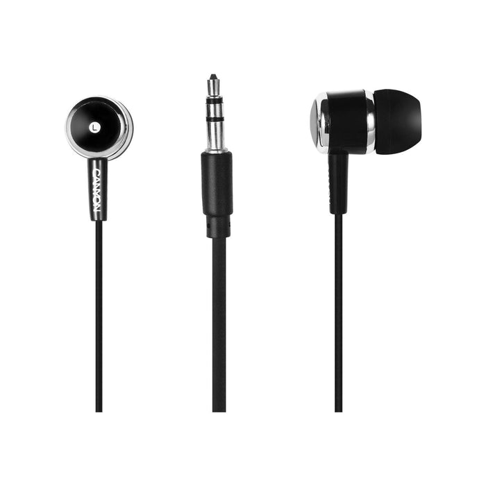 Canyon Auriculares In-Ear Epm-01 Mic 1.2m Negro