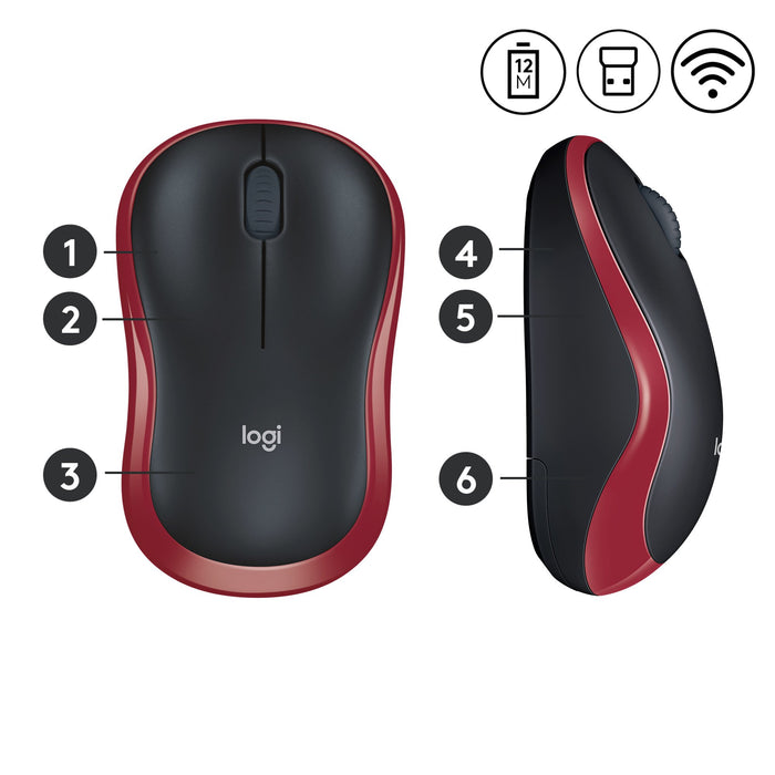 EAN 5099206028869 - Logitech 910-002240 ratón Oficina Ambidextro RF inalámbrico Óptico 1000 DPI imagen 12
