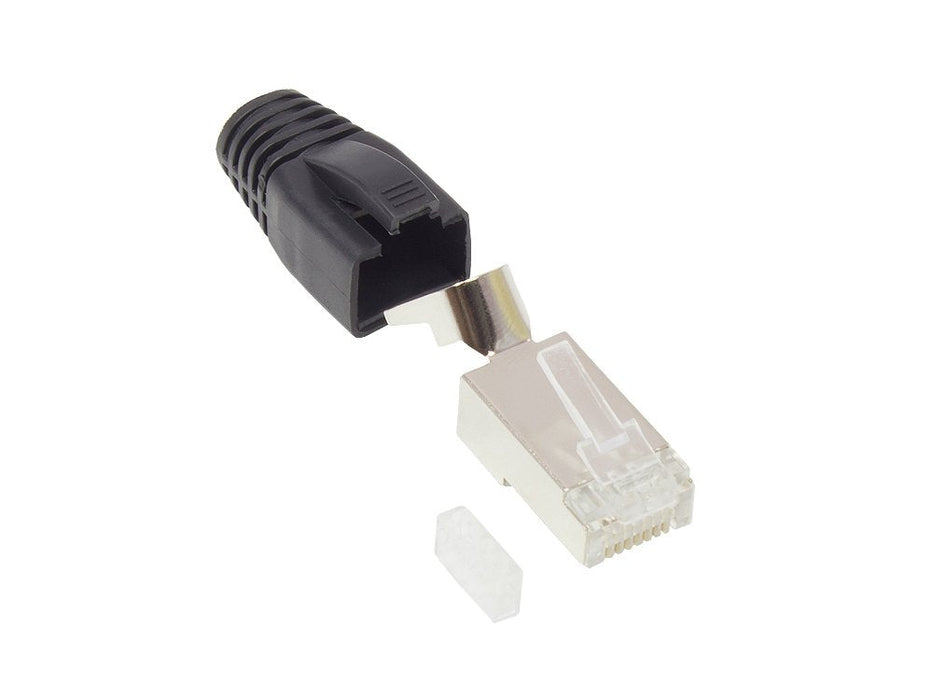 Good Connections Rj45 Netzwerkstecker Ges. Cat.6a Schw. 50x