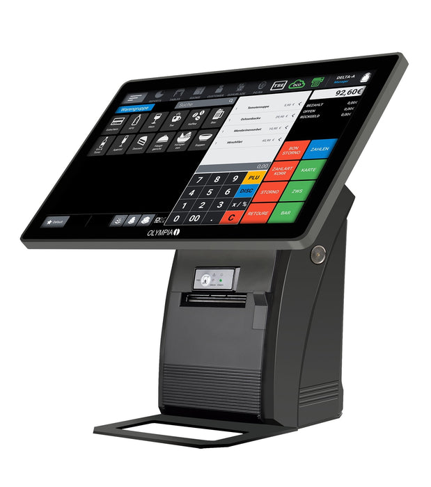 Olympia Regimrierkasse T215dk +Display Negro