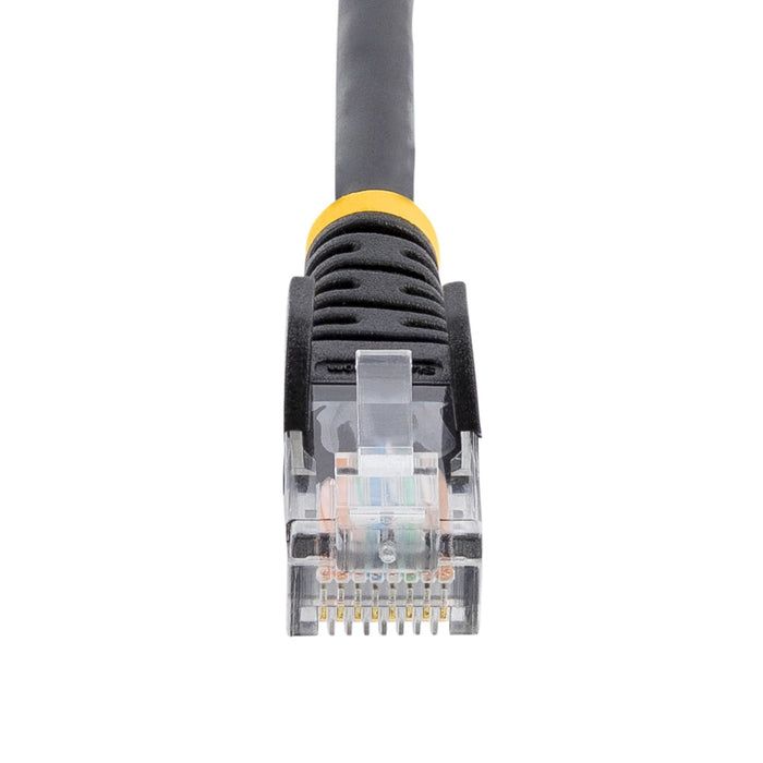 Cable De Red De 7m Negro Cat5e Cabl Ethernet Sin Enganche