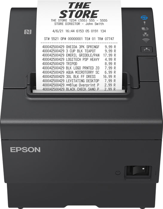 EAN 8715946697123 - Epson TM-T88VII (132) 180 x 180 DPI Inalámbrico y alámbrico Térmico Impresora de recibos imagen 1